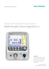 ACUTRONIC fabian HFO Mode D'emploi