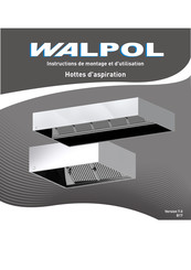 WALPOL WP Serie Instructions De Montage Et D'utilisation