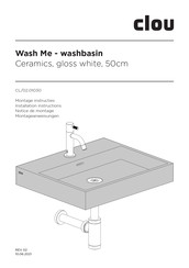 clou wash me CL/02.01030 Notice De Montage