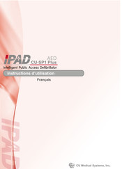 CU Medical Systems i-PAD AED CU-SP1 PLUS Instructions D'utilisation