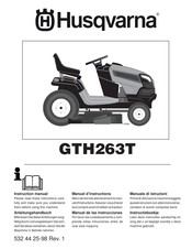 Husqvarna GTH263T Manuel D'instructions