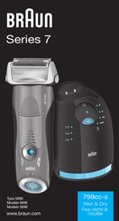 Braun Wet & Dry 799cc-6 Mode D'emploi