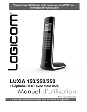 Logicom LUXIA 150 Manuel D'utilisation