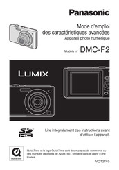 Panasonic LUMIX DMC-F2 Mode D'emploi