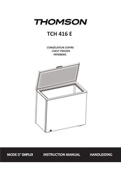 THOMSON TCH 416 E Mode D'emploi