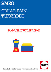 Smeg TSF03RDEU Manuel D'utilisation