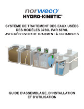 norweco HYDRO-KINETIC 3780L Guide D'assemblage, D'installation Et D'utilisation