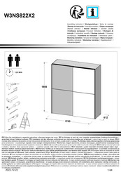 Forte W3NS822X2 Notice De Montage