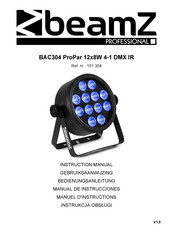 Beamz professional BAC304 Manuel D'instructions