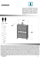 Forte HUDS422 Notice De Montage