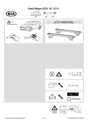 Kia J7211ADE00AL Instructions De Montage