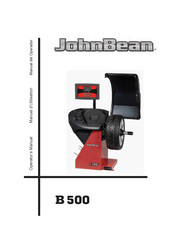 John Bean B 500 Manuel D'utilisation