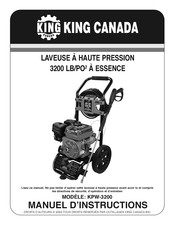 King Canada KPW-3200 Manuel D'instructions