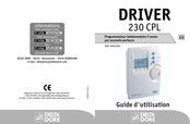 DELTA DORE DRIVER 230 CPL Guide D'utilisation