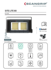 SCANGRIP SITE LITE 80 Mode D'emploi