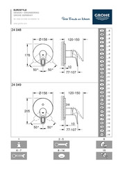 Grohe EUROSTYLE 24 048 Manuel D'installation