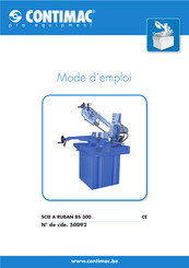 Contimac 50092 Mode D'emploi