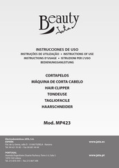 BEAUTY JATA MP423 Instructions D'usage