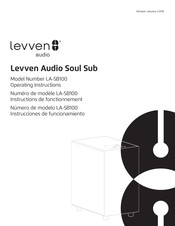 Levven Audio Soul Sub LA-SB100 Instructions De Fonctionnement
