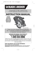 Black & Decker BDGCS1806 Guide D'utilisation