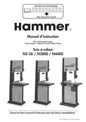 Hammer N2-38 Manuel D'instruction