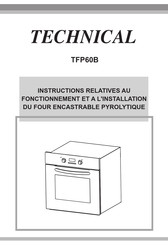 Technical TFP60B Instructions D'installation