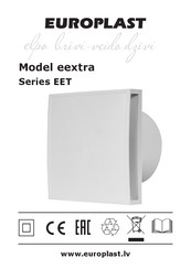 Europlast eextra EET Serie Mode D'emploi