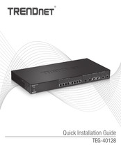 TRENDnet TEG-40128 Guide D'installation Rapide