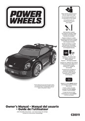 Power Wheels CDD11 Guide De L'utilisateur