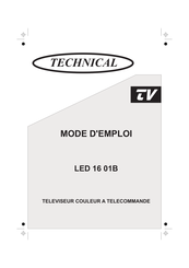 Technical LED 16 01B Mode D'emploi