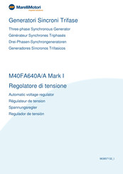 MarelliMotori M40FA640A/A Mark I Mode D'emploi