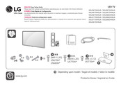 LG 55US660H9UA Guide De Configuration Rapide