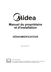 Midea MDDN-12DEN7-QA3 Manuel Du Propriétaire Et D'installation