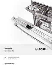 Bosch SHS5AV56UC/22 Guide D'utilisation