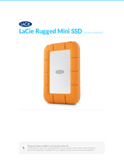 LaCie Rugged Mini SSD Manuel D'utilisation