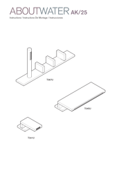 ABOUTWATER AK/25 T041U Instructions De Montage