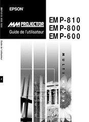 Epson EMP-810 Guide De L'utilisateur