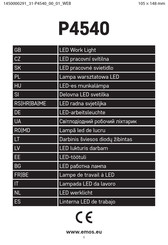 Emos P4540 Mode D'emploi