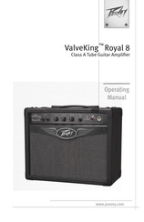 Peavey ValveKing Royal 8 Mode D'emploi