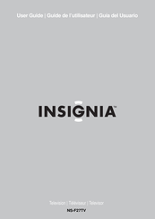 Insignia NS-F27TV Guide De L'utilisateur