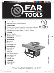 Far Tools TS 600B Notice Originale