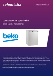 Beko TSE1234FSN Manuel D'utilisation