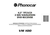 Phonocar VM 100 Notice De Montage Et D'emploi