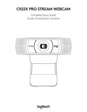 Logitech C922X Guide D'installation