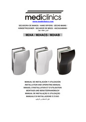 Mediclinics M24A Manuel D'installation Et D'utilisation