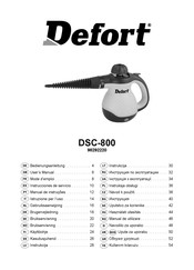 Defort DSC-800 Mode D'emploi