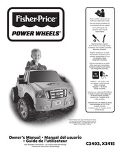 Fisher-Price POWER WHEELS X3415 Guide De L'utilisateur