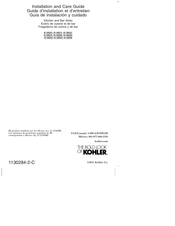 Kohler K-3821 Guide D'installation Et D'entretien