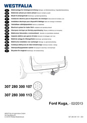 Westfalia 307 280 300 107 Notice De Montage Et D'utilisation