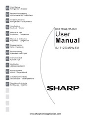 Sharp SJ-T1253M0W-EU Guide D'utilisation